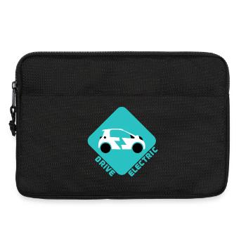 Drive Electric Supercharge - Electric Car Fans - Laptop bag 13" - black - Front