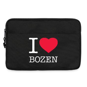 I LOVE BOZEN - Laptoptasche 13" - Schwarz - Vorne