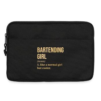 Barkeeper - Laptoptasche 13" - Schwarz - Vorne