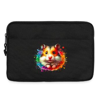 Hamster - Laptoptasche 13" - Schwarz - Vorne