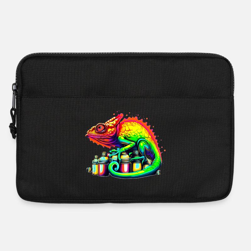 Chamäleon - Laptoptasche 13" - Schwarz