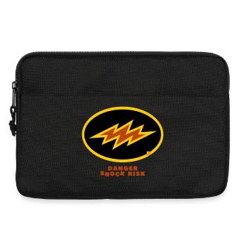 shock risk - Laptop bag 13" - black - Front