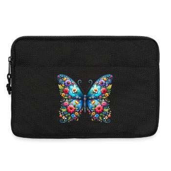 Butterfly - Laptop bag 13" - black - Front