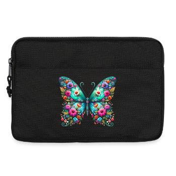 Schmetterling - Laptoptasche 13" - Schwarz - Vorne