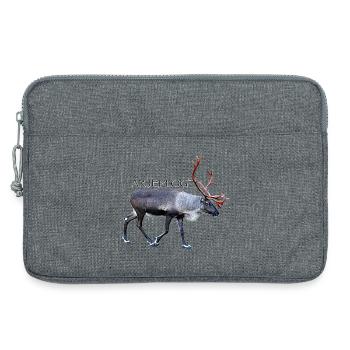 ARJEPLOG - Laptop bag 13" - heather grey - Front