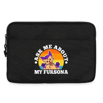 It's A Furry Thing You Wouldn't Understand - Laptop bag 13" - black - Front