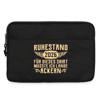 Retired Farewell Colleague - Retirement 2026 - Laptop bag 13" - black - Front