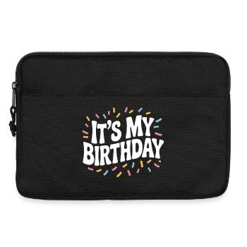 It’s My Birthday - Laptop bag 13" - black - Front