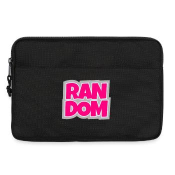 Random - chaotisch und absolut trendy. - Laptoptasche 13" - Schwarz - Vorne