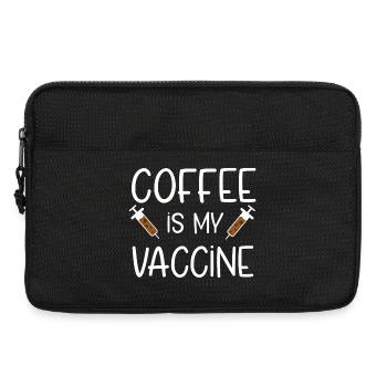 Coffee Vaccination - Laptop bag 13" - black - Front