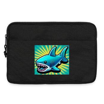 Shark - Laptop bag 13" - black - Front