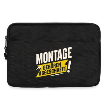 Mondays should be abolished – Funny Anti-Monday - Laptop bag 13" - black - Front