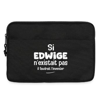 If Edwige didn't exist, we'd have to invent her - Laptop bag 13" - black - Front