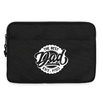 The Best Dad EST 1950 - Laptop bag 13" - black - Front