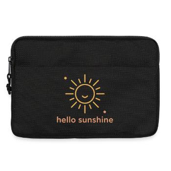 Soleil Sourire Soleil Design - Sacoche pour ordinateur portable 13 pouces - noir - Devant