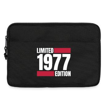 Limited Edition 1977 – Original since '77 - Laptop bag 13" - black - Front