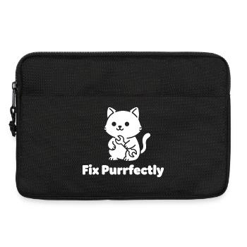 Cat Workshop Purrfectly - Laptop bag 13" - black - Front