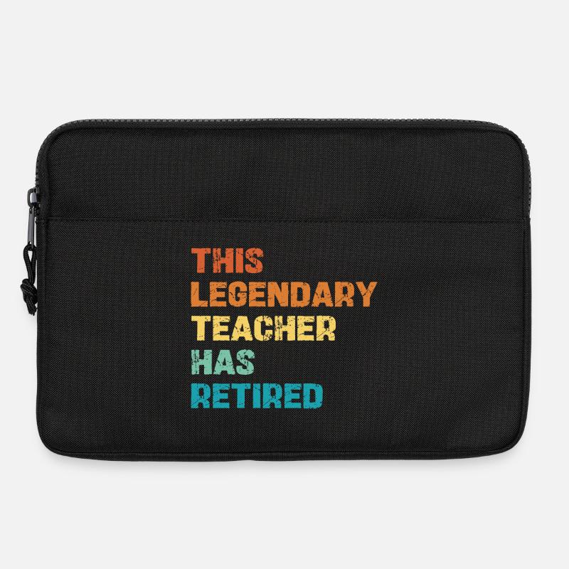 Legendary Lehrer Retirement - Laptoptasche 13" - Schwarz