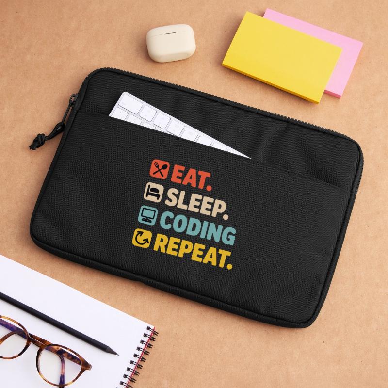 Programmer's Life Humor for Programmers Laptop bag 13"