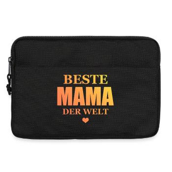 Beste Mama Der Welt - Laptoptasche 13" - Schwarz - Vorne