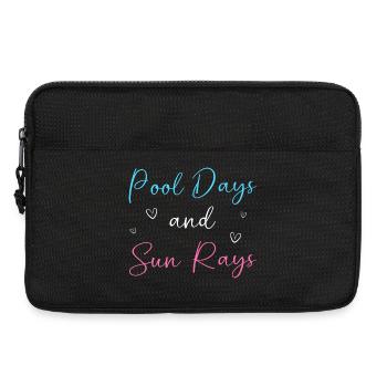 Pool Party - Laptop bag 13" - black - Front