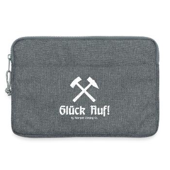 Bonne chance! - Ruhrpott - Zeche - Zollverein - Sacoche pour ordinateur portable 13 pouces - gris chiné - Devant