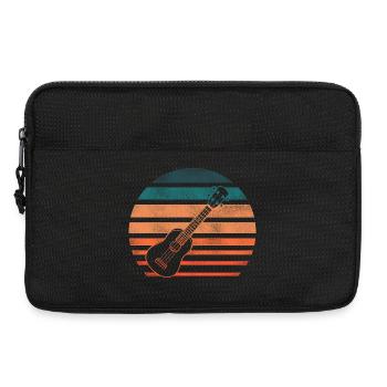 Hawaiian Ukulele Uke Retro Vintage - Laptop bag 13" - black - Front