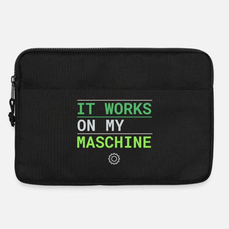 It Works On My Machine - Developer Excuse - Laptop bag 13" - black