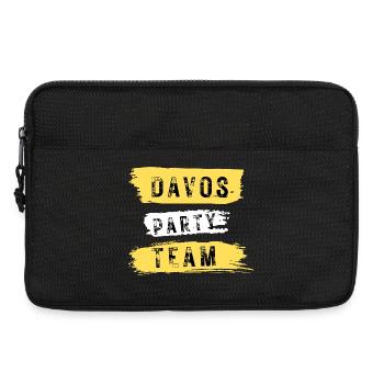 Davos Party Team Après Ski - Laptop bag 13" - black - Front