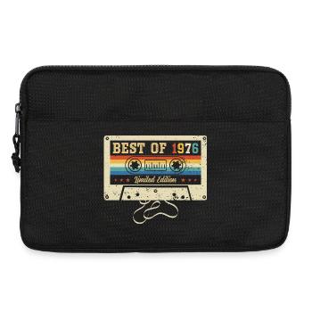 Best Of 1976 50th Birthday - Laptoptasche 13" - Schwarz - Vorne