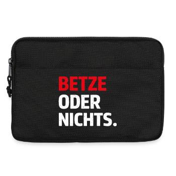Betze ou rien – Chemise statement de Kaiserslautern - Sacoche pour ordinateur portable 13 pouces - noir - Devant