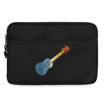 Hawaiian Ukulele Uke Retro Vintage - Laptop bag 13" - black - Front