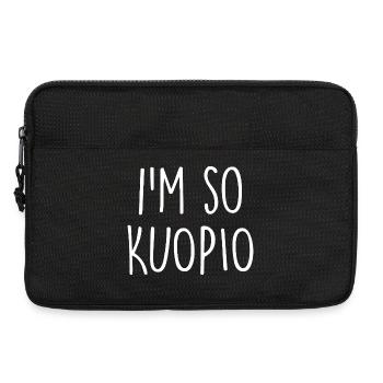 Kuopio Suomi Finlande - Sacoche pour ordinateur portable 13 pouces - noir - Devant