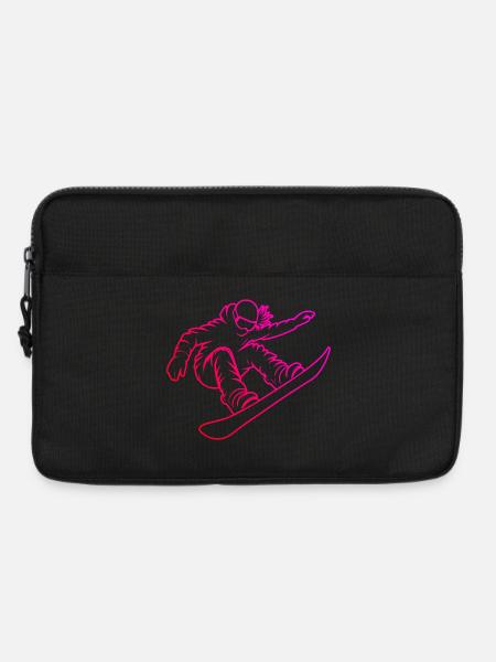 Ein Motiv nur für Snowboard für Frauen - Laptoptasche 13" - Schwarz