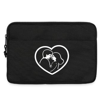 Relation de couple - Sacoche pour ordinateur portable 13 pouces - noir - Devant