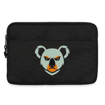Angry Koala Look - Laptop bag 13" - black - Front