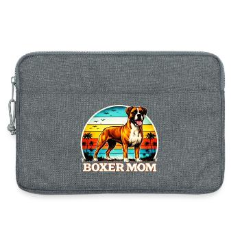 Maman Boxer - Sacoche pour ordinateur portable 13 pouces - gris chiné - Devant