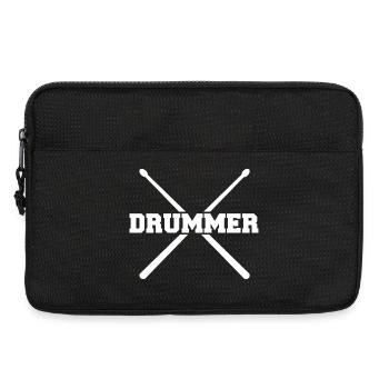 Drummer Sticks – Schlagzeug - Laptoptasche 13" - Schwarz - Vorne