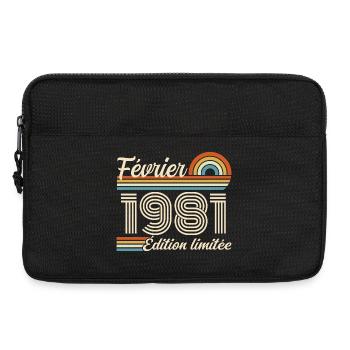 February 1981 - Laptop bag 13" - black - Front