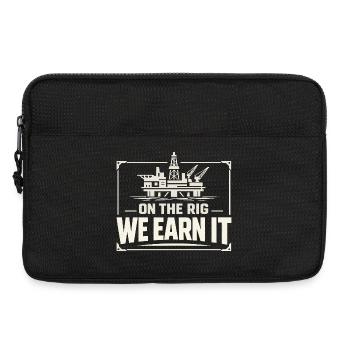 Offshore-bohrer-rig-bohrer Bohrboden Offshore - Laptoptasche 13" - Schwarz - Vorne