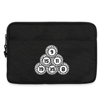 Bingo Player Bingo Balls Stack Bingo - Laptop bag 13" - black - Front
