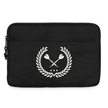 darts_lorbeerkranz - Laptoptasche 13" - Schwarz - Vorne