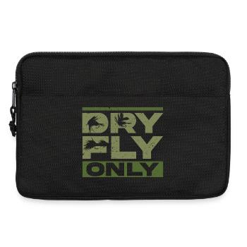 Fly Fishing Fly Angler Dry Fly Only - Laptop bag 13" - black - Front
