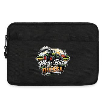 Mein Büro riecht nach Diesel - Laptoptasche 13" - Schwarz - Vorne