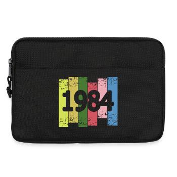 Lustig 1984 - Laptoptasche 13" - Schwarz - Vorne