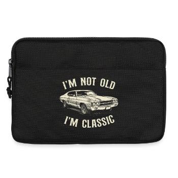 Im Not Old Im Classic Car Dad Humor - Laptop bag 13" - black - Front