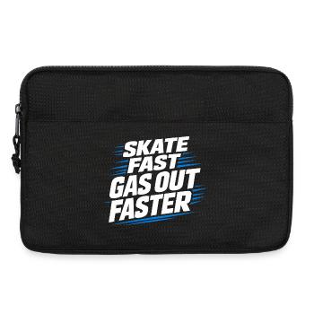 Beer League Hockey Funny Hockey Players Team Humor - Laptop bag 13" - black - Front
