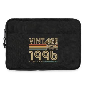 Vintage 1996 Vintage Birthday Retro Gift - Laptop bag 13" - black - Front