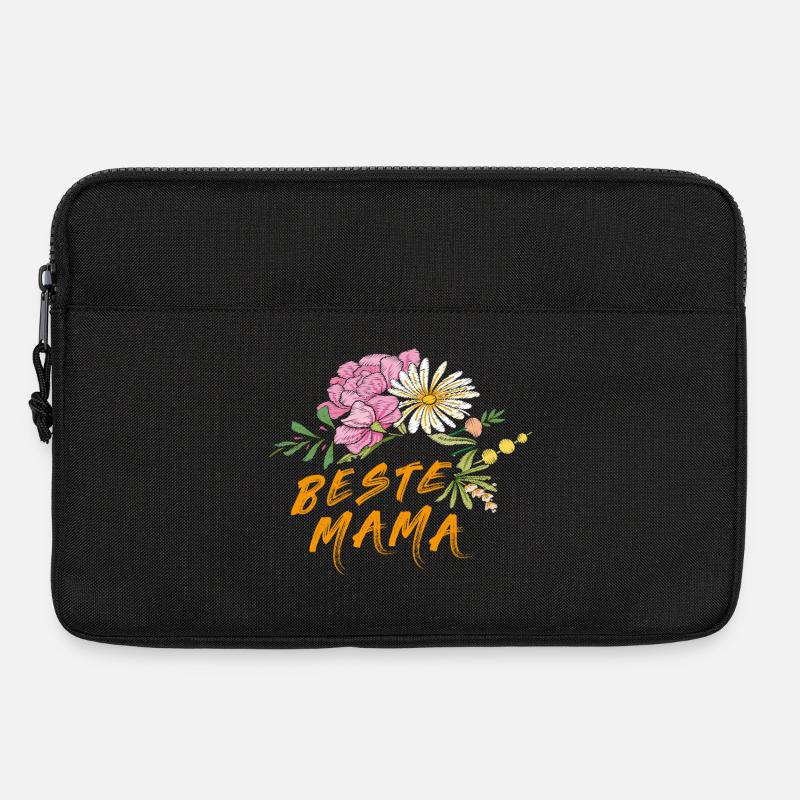 Beste Mama  - Laptoptasche 13" - Schwarz