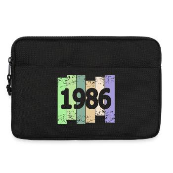 Œuvre d’art 1986 - Sacoche pour ordinateur portable 13 pouces - noir - Devant